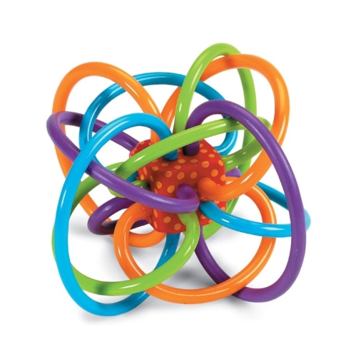Manhattan juguete colorido sonajero / mordedor